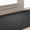 vidaXL Carpet Runner Dark Grey 100 x 200 cm 100% Polypropylene