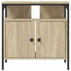 vidaXL Bathroom Sink Cabinet Sonoma Oak 60x30x60 cm Engineered Wood