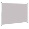 vidaXL Patio Retractable Side Awning 200x300 cm Grey