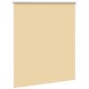 vidaXL Roller Blind Blackout Beige 140x175 cm Fabric Width 136.6 cm Polyester