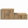 vidaXL Storage Cabinet 2 pcs Artisan Oak 108 x 41 x 40 cm