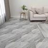 vidaXL Flooring Planks 55 pcs Grey 5.11 m&sup2; PVC