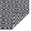 vidaXL Outdoor Rug ARAKIL Black and white 300 x 400 cm PP