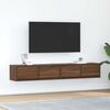 vidaXL TV Cabinets 2 pcs Brown Oak 80x31x25.5 cm Engineered Wood