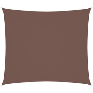 vidaXL Sunshade Sail Oxford Fabric Rectangular 2x2.5 m Brown