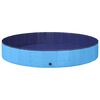 vidaXL Children Swimming Pool Folding Blue &Oslash;200 x 30 cm