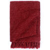 vidaXL Throw Burgundy 220 x 250 cm Polyester