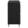 vidaXL Storage Cabinet 3 pcs Black Oak 60 x 35 x 70 cm