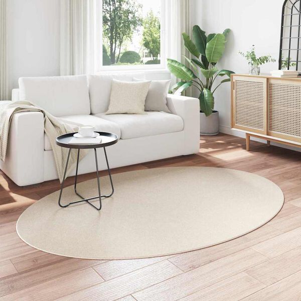 vidaXL Carpet HUARTE Beige 200 x 140 cm 100% Polyester