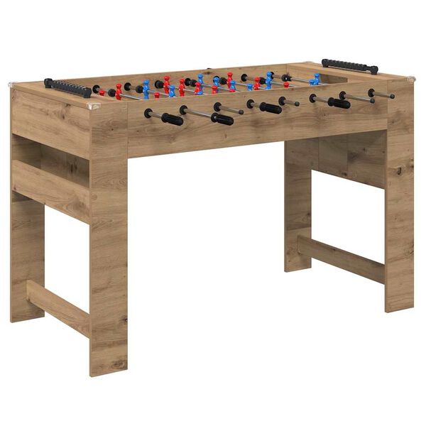 vidaXL Foosball Table Artisan Oak 125 x 60.5 x 80 cm Engineered Wood