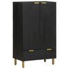 vidaXL Highboard Black 60x33x100 cm Engineered Wood