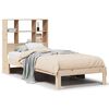 vidaXL Bookcase Bed without Mattress 90x200cm Solid Wood Pine