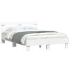 vidaXL Bed Frame without Mattress White 120x200 cm