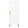vidaXL Highboard White 34.5x34x180 cm Engineered Wood