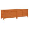 vidaXL Garden Storage Box Brown 198.5x50x56.5 cm Solid Wood Fir
