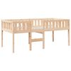 vidaXL Children's Bed without Mattress 90x190 cm Solid Wood Pine
