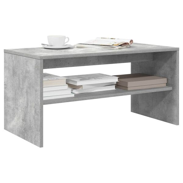 vidaXL TV Cabinet Concrete Grey 80x40x40 cm Engineered Wood