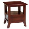 vidaXL Bedside Cabinet Brown 40 x 40 x 45,5 cm Solid Mahogany Wood