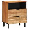 vidaXL Bedside Cabinet Brown 50 x 33 x 62 cm Solid Acacia wood