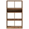 vidaXL Book Cabinet Old Wood 66x31x112 cm Engineered Wood
