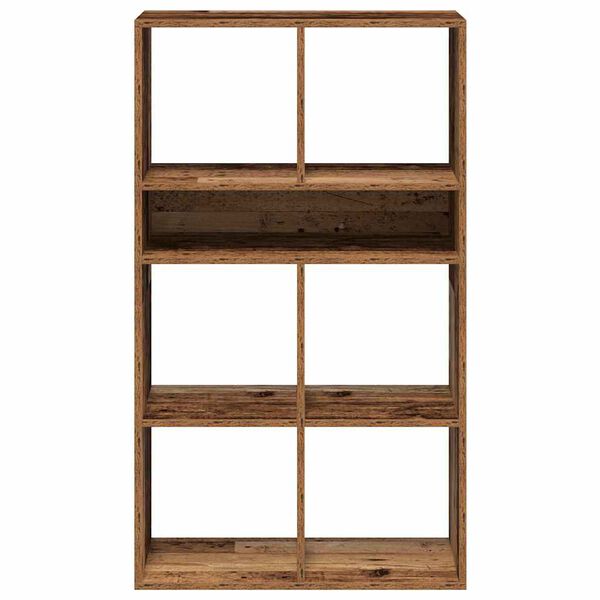 vidaXL Book Cabinet Old Wood 66x31x112 cm Engineered Wood