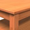 vidaXL Coffee Table Wax Brown 80x50x40 cm Solid Wood Pine