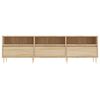 vidaXL TV Cabinet Sonoma Oak 150x30x44.5 cm Engineered Wood