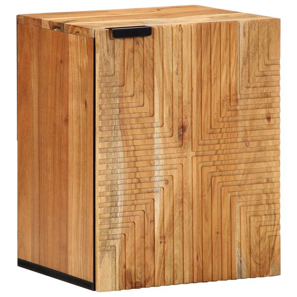 vidaXL Bathroom Sink Cabinet Solid Acacia Wood 38 x 33.5 x 48 cm