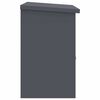 vidaXL Parcel Drop Box Anthracite 44 x 35 x 59 cm Steel