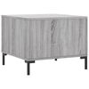 vidaXL Coffee Tables 2 pcs Grey Sonoma 50x50x40 cm Engineered Wood