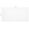 vidaXL Table Protector Transparent 120x60 cm 1.6 mm PVC