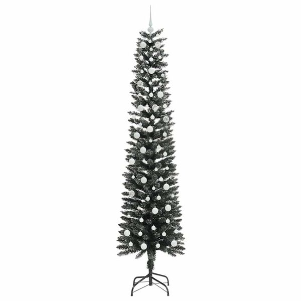 vidaXL Artificial Christmas Tree with 300 LEDs with Stand Green 240 cm