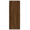 vidaXL Wall Mounted Cabinet Brown Oak 34.5x34x90 cm Engineered Wood