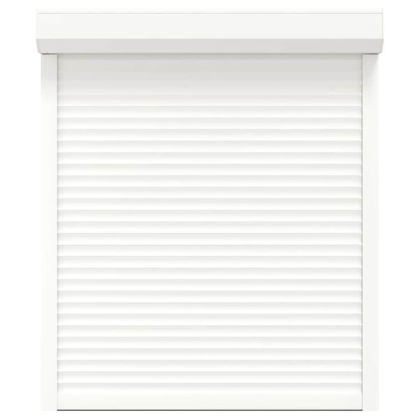vidaXL Roller Shutter Aluminium 110x130 cm White
