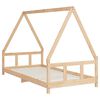 vidaXL Kids Bed Frame 90x190 cm Solid Wood Pine