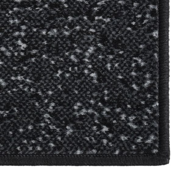 vidaXL Runner Rug BCF Anthracite 100x500 cm