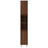 vidaXL 3 Piece Bathroom Cabinet Set Brown Oak Engineered Wood