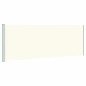 vidaXL Patio Retractable Side Awning 220x600 cm Cream