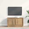 vidaXL TV Cabinet Artisan oak 80 x 35 x 45 cm Engineered wood