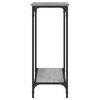 vidaXL Console Table Grey Sonoma 101x30.5x75 cm Engineered Wood