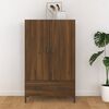 vidaXL Highboard Brown Oak 70x31x115 cm Engineered Wood