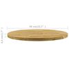 vidaXL Table Top Solid Oak Wood Round 44 mm 400 mm