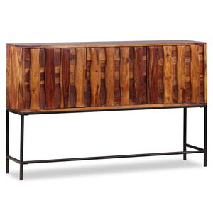 vidaXL Sideboard Solid Acacia Wood 120x30x80 cm