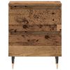 vidaXL Bedside Cabinet 2 pcs Old Wood 40 x 35 x 50 cm Engineered Wood