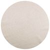 vidaXL Rug ZIZUR Cream &Oslash; 200 cm Jute Look Indoor and Outdoor