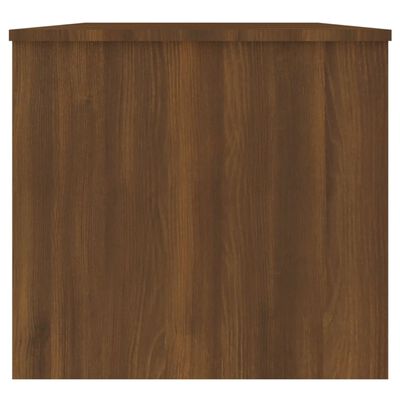 vidaXL Coffee Table Brown Oak 102x50.5x46.5 cm Engineered Wood