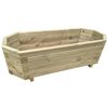 vidaXL Garden Raised Bed 100x40x31 cm Impregnated Pinewood