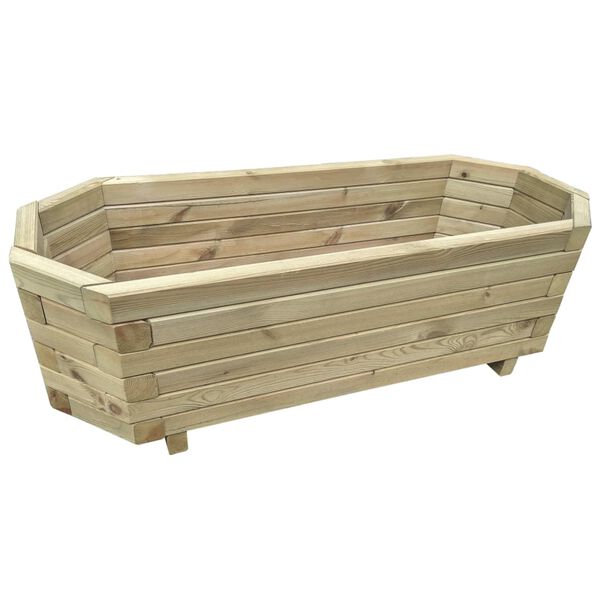 vidaXL Garden Raised Bed 100x40x31 cm Impregnated Pinewood