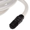 vidaXL Suction Hose with PVC Connectors Transparent 1 10 m PVC