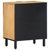 vidaXL Bedside Cabinet Brown 50x33x60 cm Solid Wood Mango
